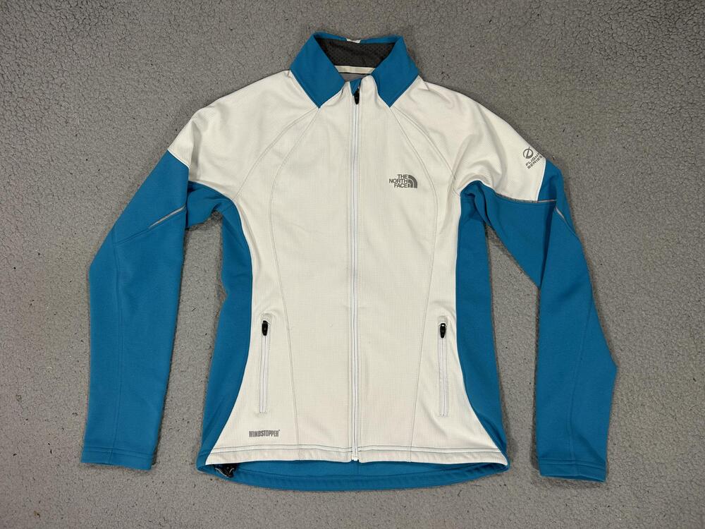 The North Face Jacket Womens Small Blue Windstopper Flight Series Softshell